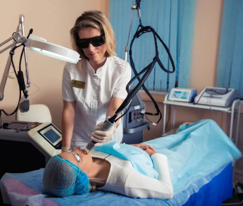 Aparat laserowy do odmładzania twarzy